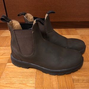 Aquatherm Brown leather Chelsea boots